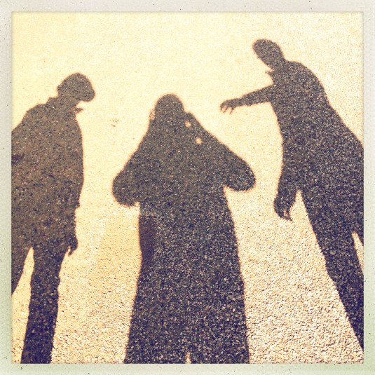 von links: Jakob, Sigi, Michaela